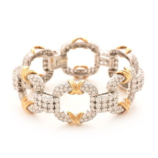Tiffany Schlumberger "Cooper" Diamond Bracelet Dec 10, 2018 Michaan