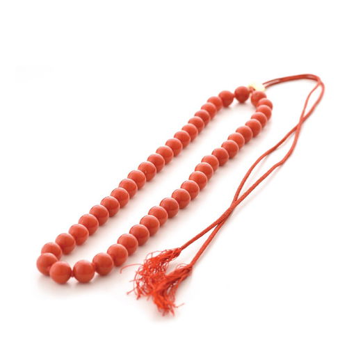 *Gump's Red Coral, 18k Yellow Gold Necklace Dec 10, 2018 Michaan's