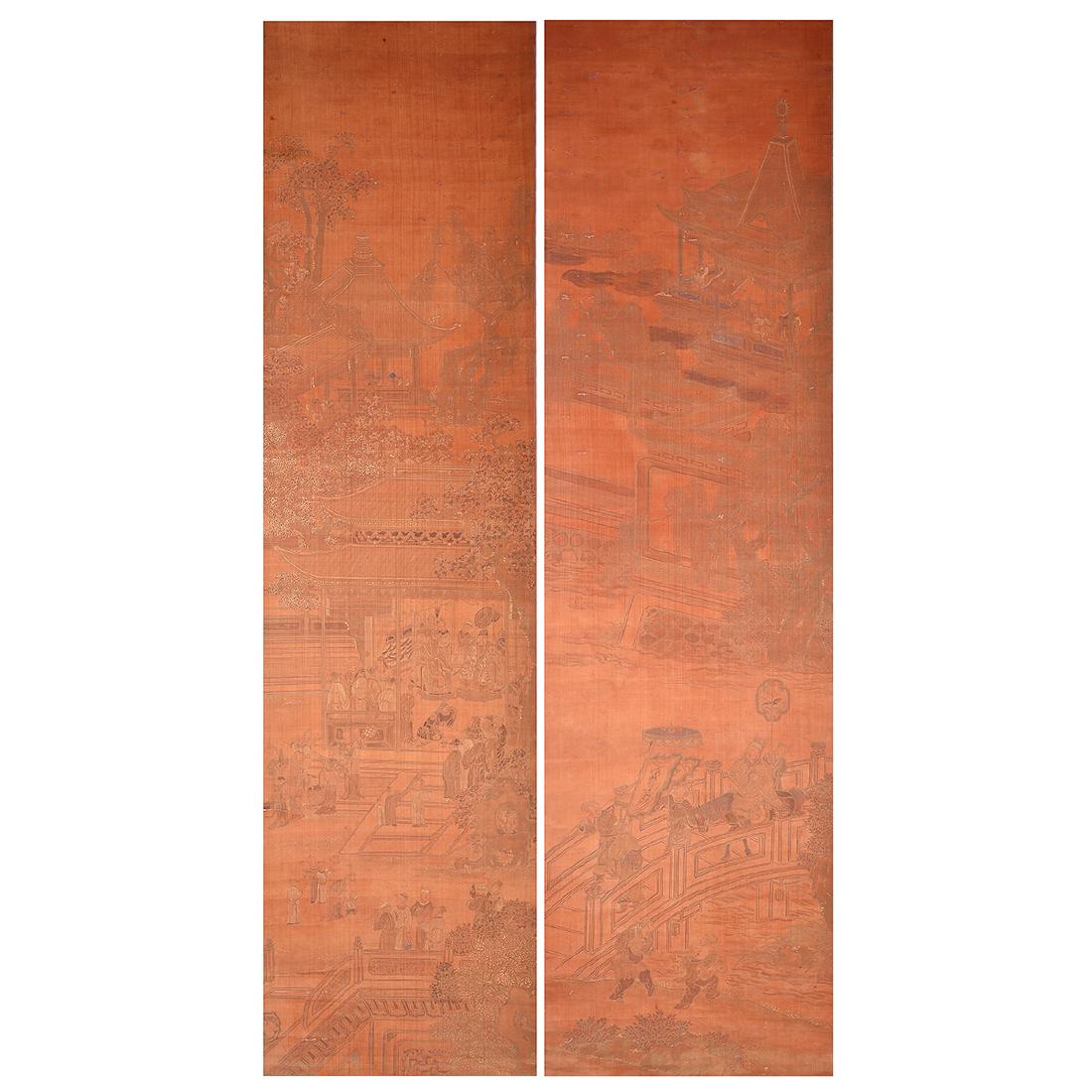 Anonymous: Two Figural Hanging Scrolls (1 of 5)