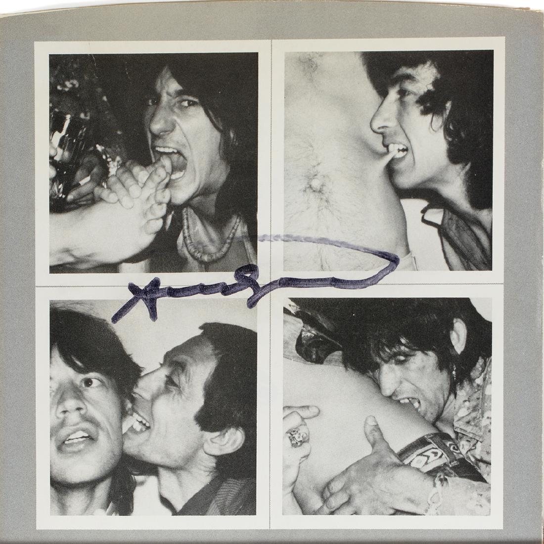 Andy Warhol "Rolling Stones Single 1977" promo album (1 of 5)