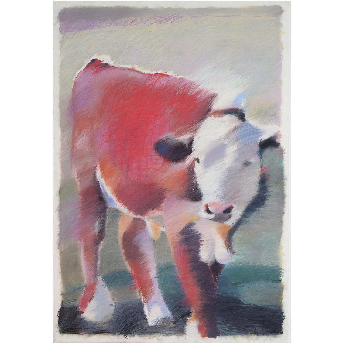 Alice Andrews "Cow" pastel (1 of 5)