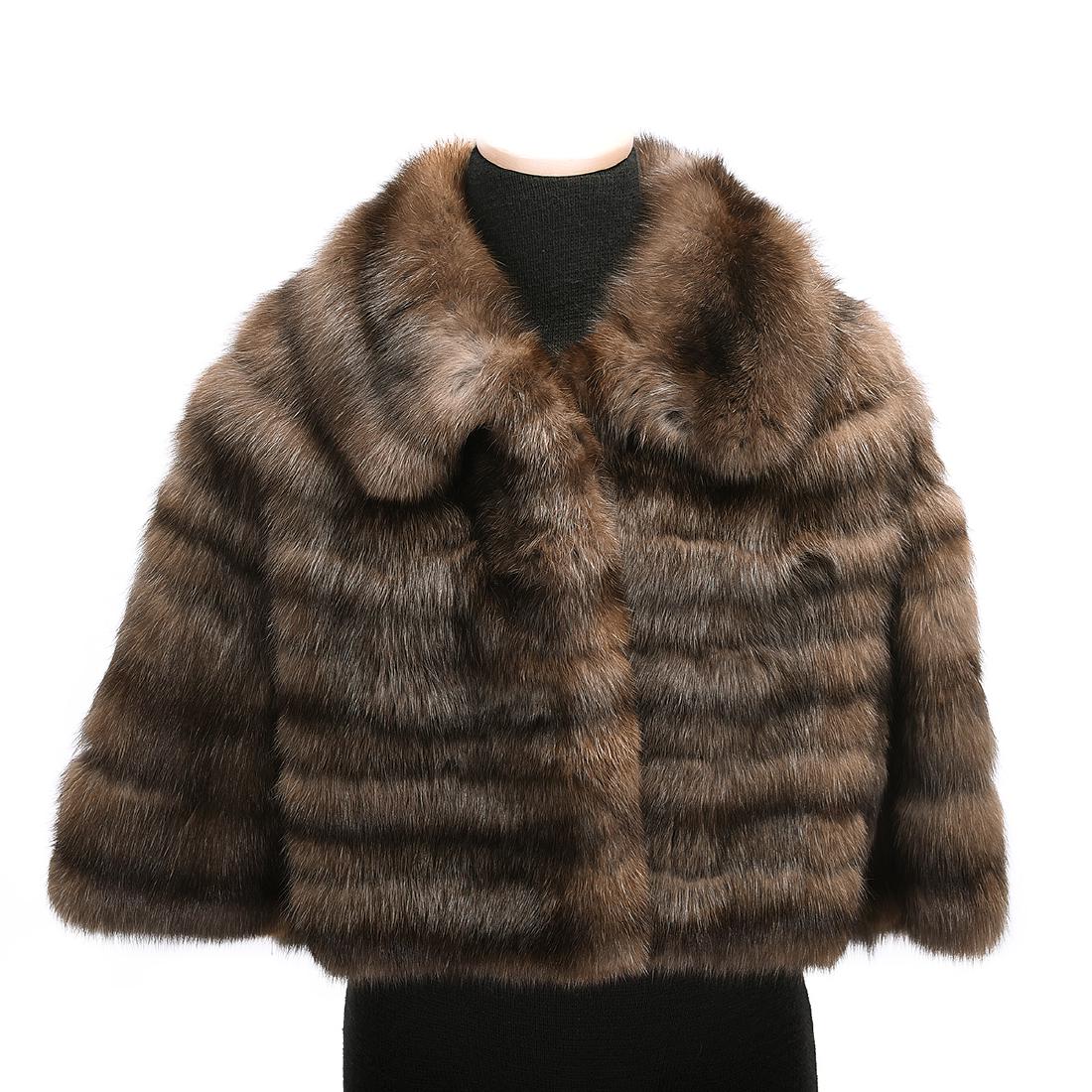 Natural Bargazine Sable Bolero Jacket (1 of 3)