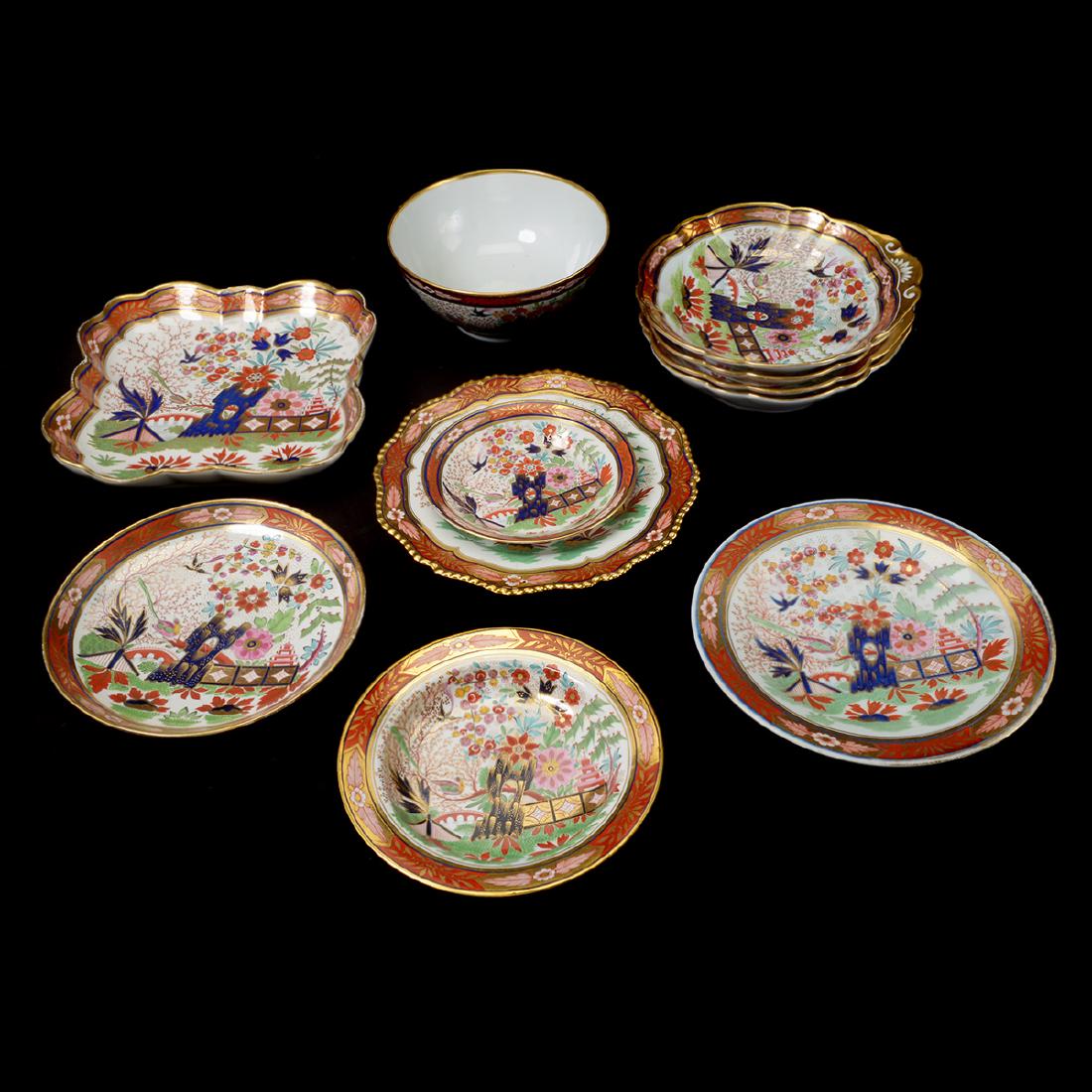Eleven Pieces of Early 19th Century Worcester Dishes in (1 of 8)