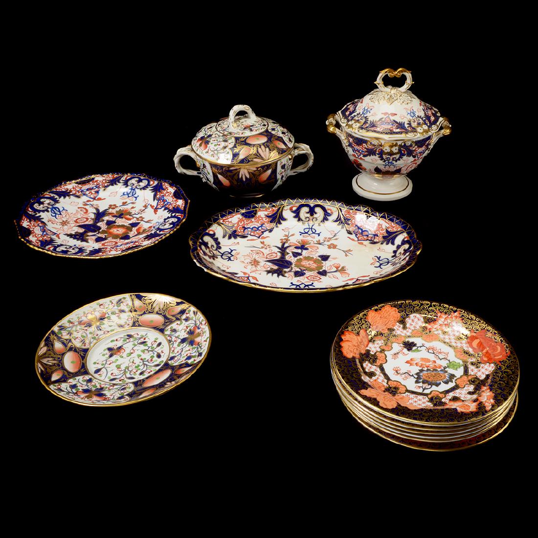 Group of Early 19th Century Imari Pattern Royal Derby (1 of 5)