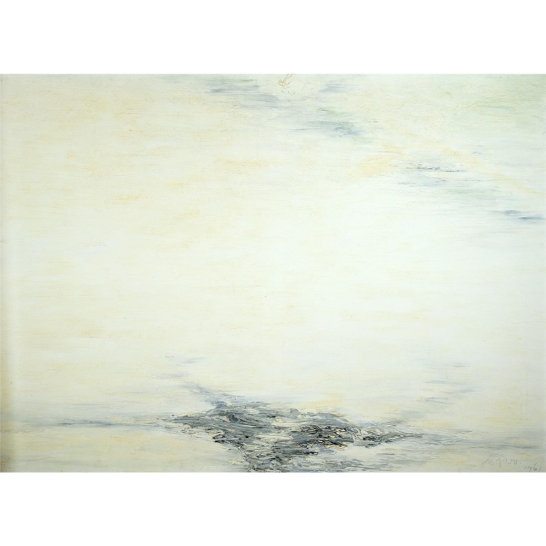 Pat (Patricia) Richardson De Groot "Abstract in White" (1 of 4)