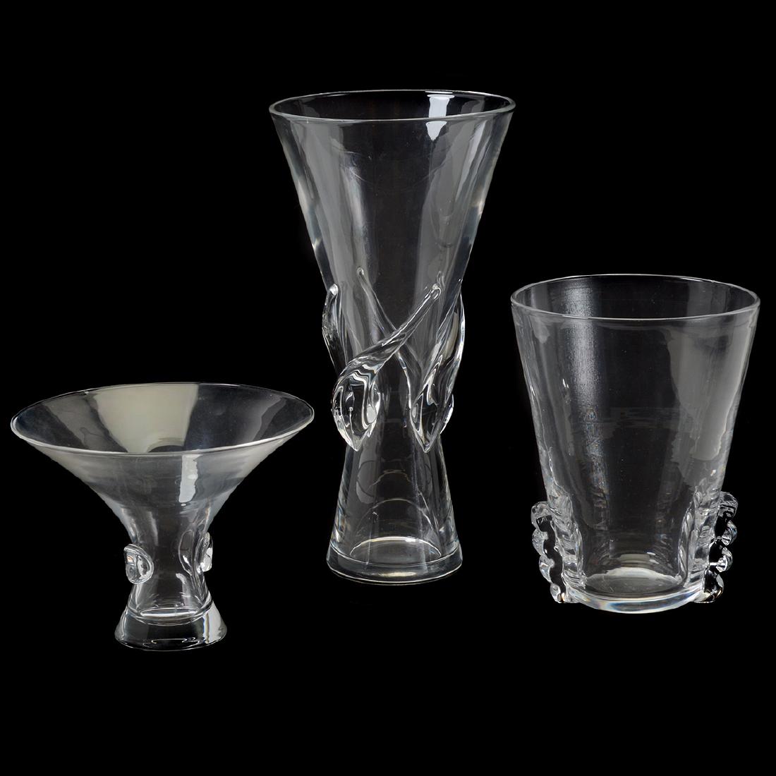 Three Various Steuben Vases (1 of 9)
