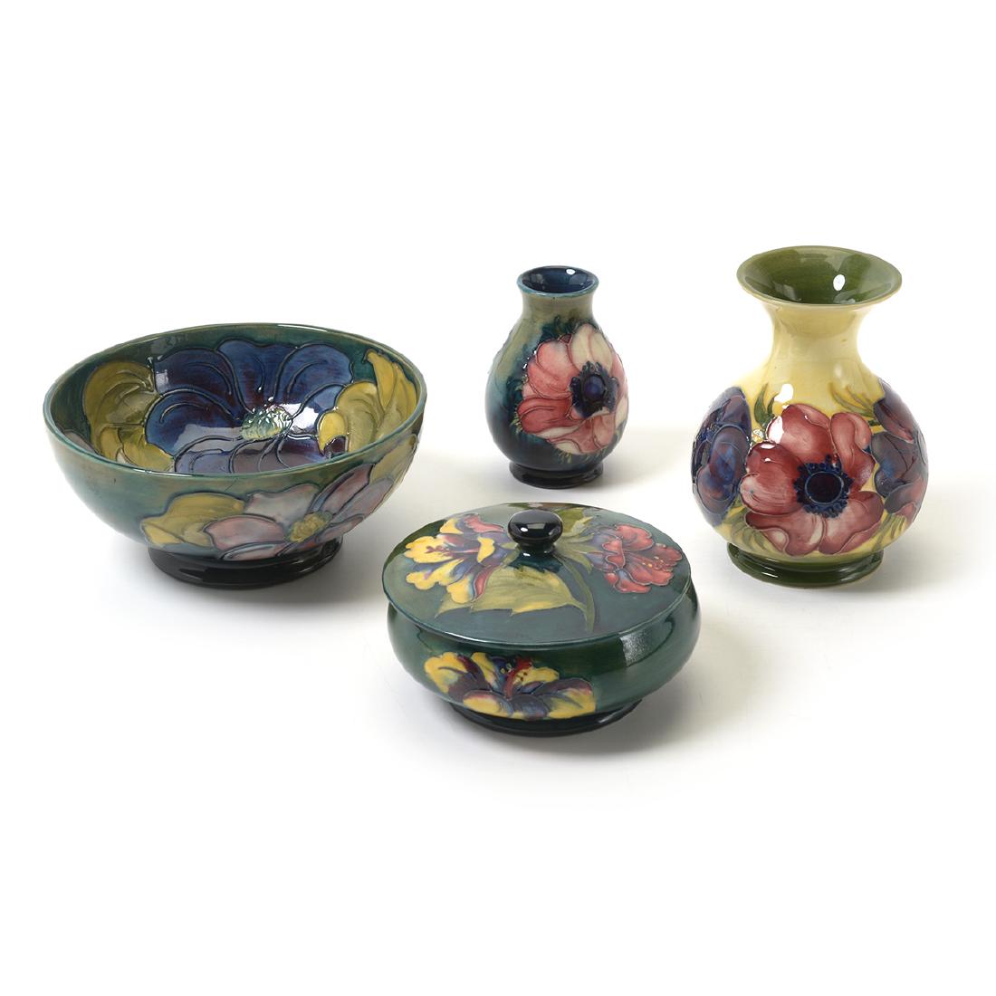 Four Pieces of Moorcroft Pottery (1 of 8)