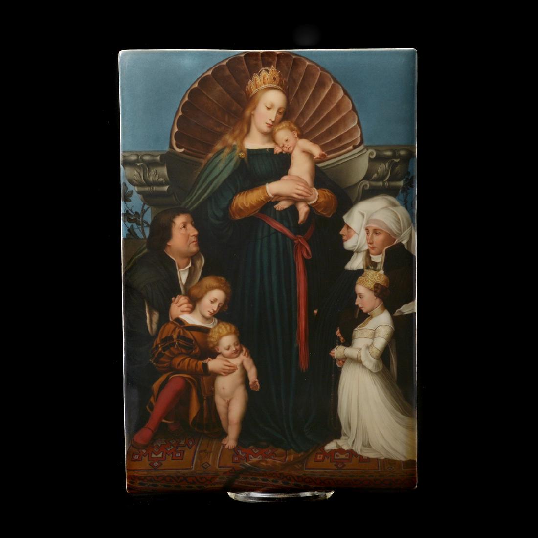 Thallmaier Porcelain Plaque. (1 of 5)