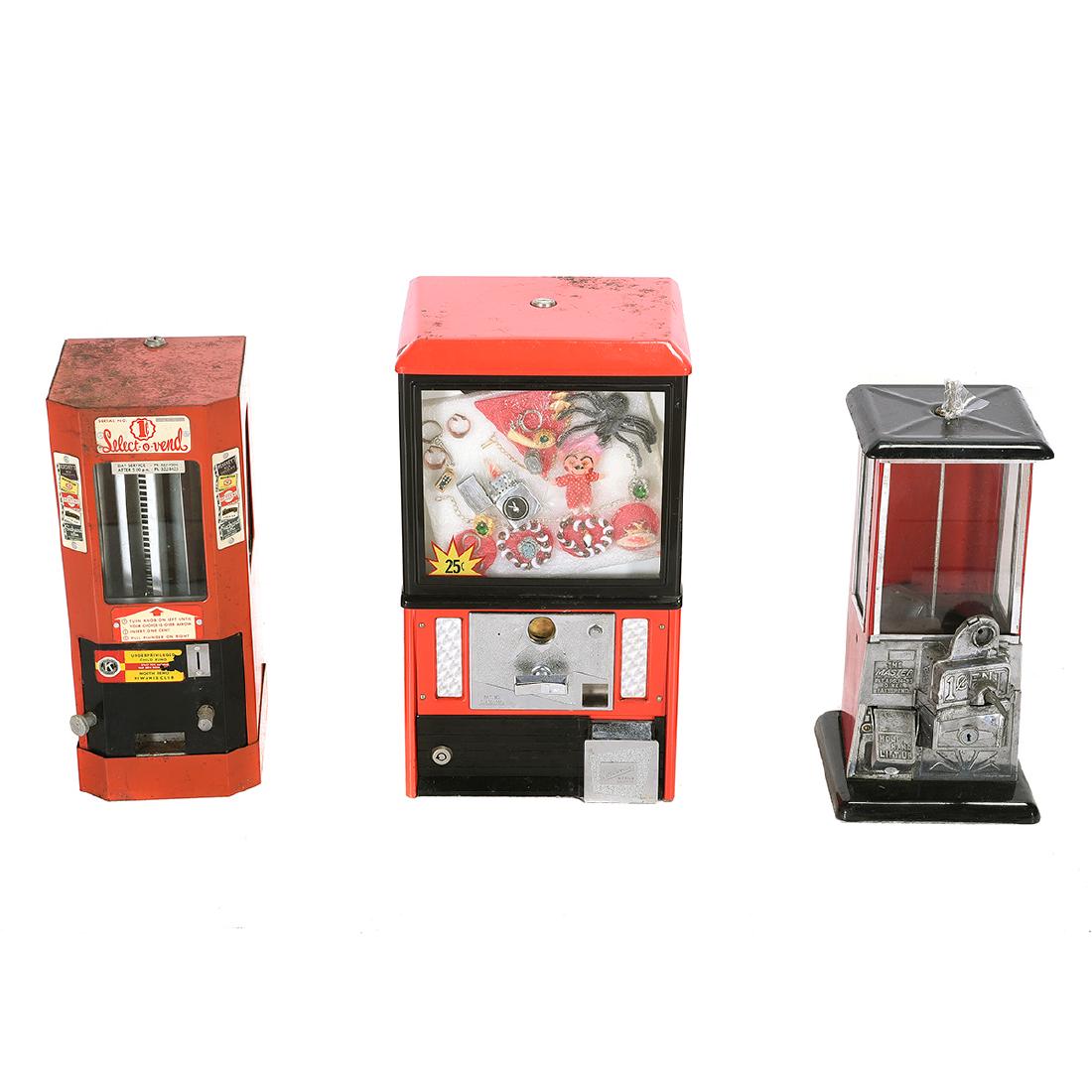 Three Candy Vending Machines (1 of 4)