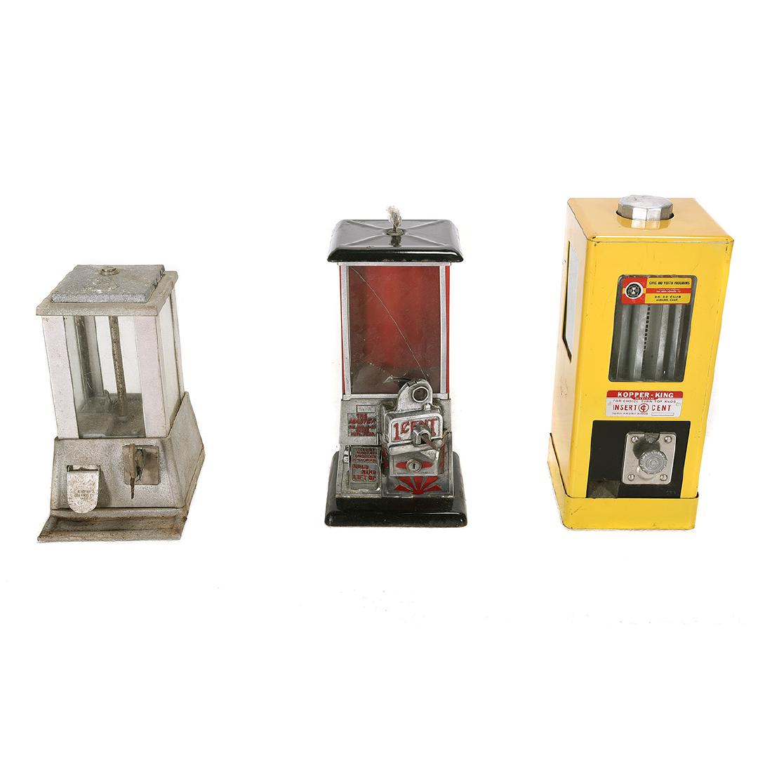 Group of Three Vending Machines (1 of 4)