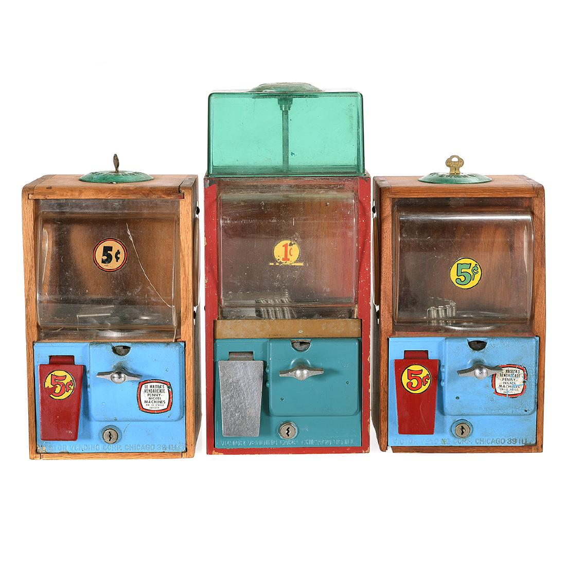 Three Baby Grand Gumball Machines (1 of 4)