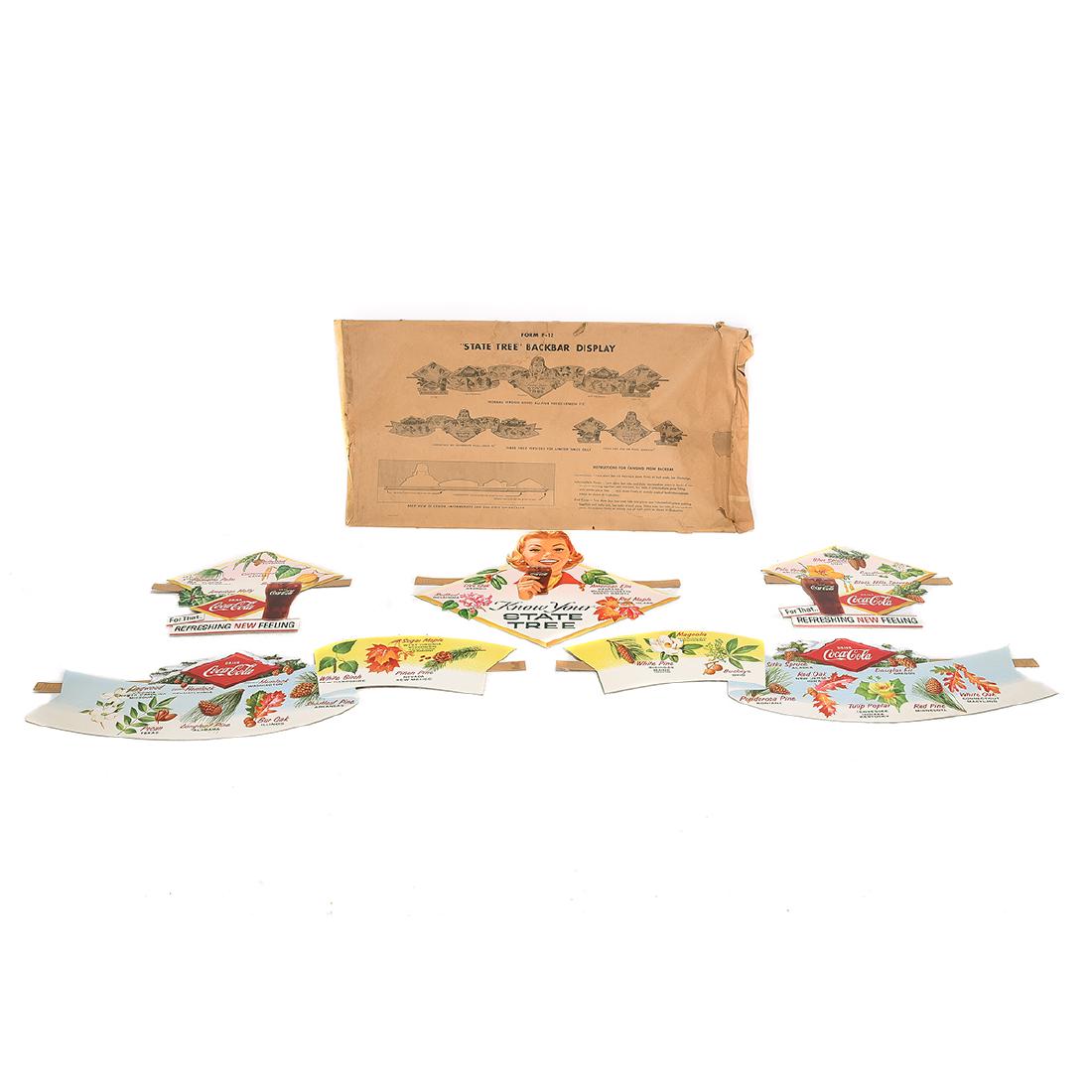 1950's Coca-Cola State Tree Festoon (1 of 4)