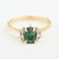 Collection of Two Emerald, Diamond, 14k Yellow Gold - 2