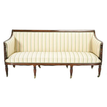Machusetts Federal Period Mahogany Sofa