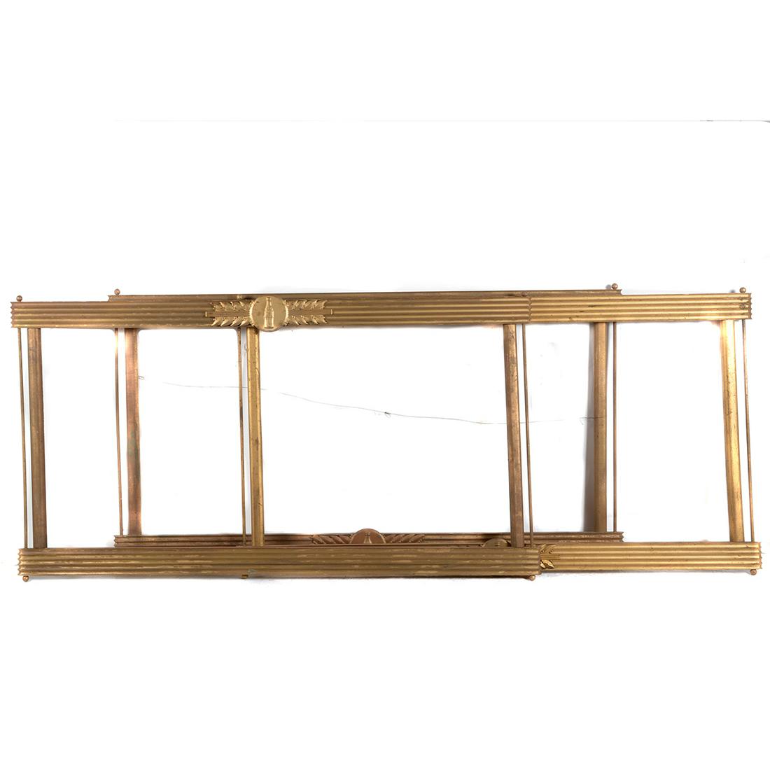 Three Art Deco Coca-Cola Gilt-Wood Frames. (1 of 3)