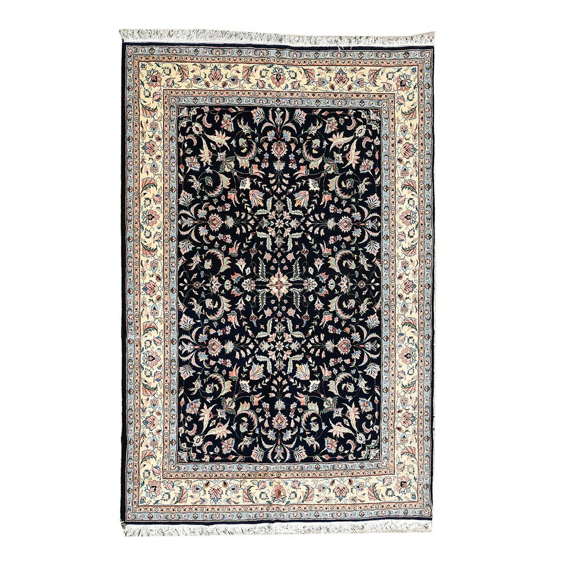 Persian Tabriz Wool Carpet. (1 of 4)