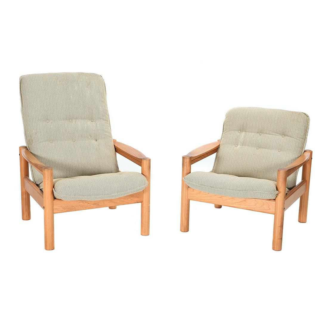Pair of Danish Domino MÂ¯bler Mid-Century Teak (1 of 6)