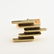 Pair of Sapphire, 14k Yellow Gold Cufflinks. - 3