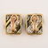 Pair of Diamond, Black Onyx, 18k Yellow Gold Ear Clips. - 3