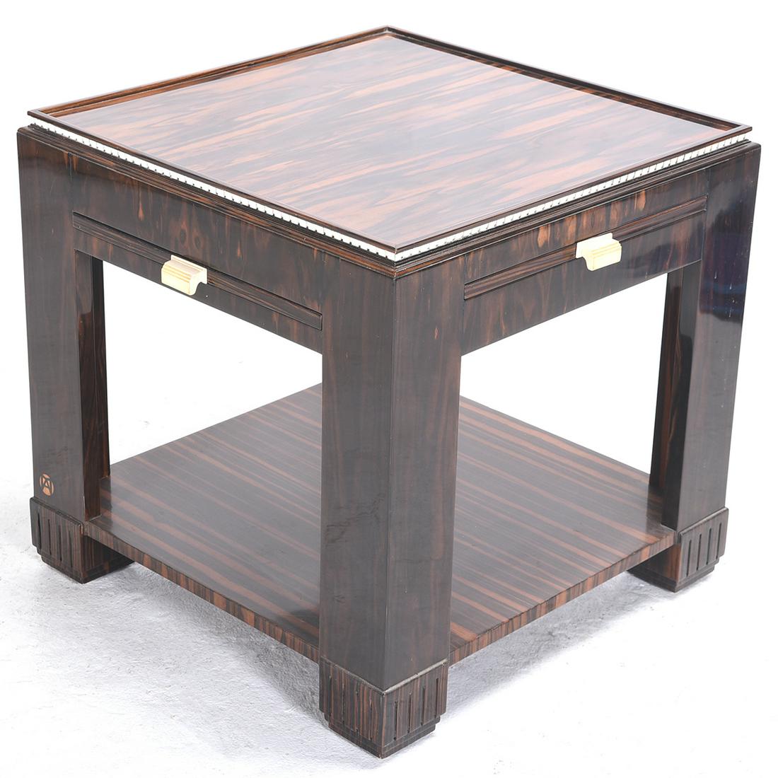 Art Deco Style Square Occasional Table. (1 of 3)