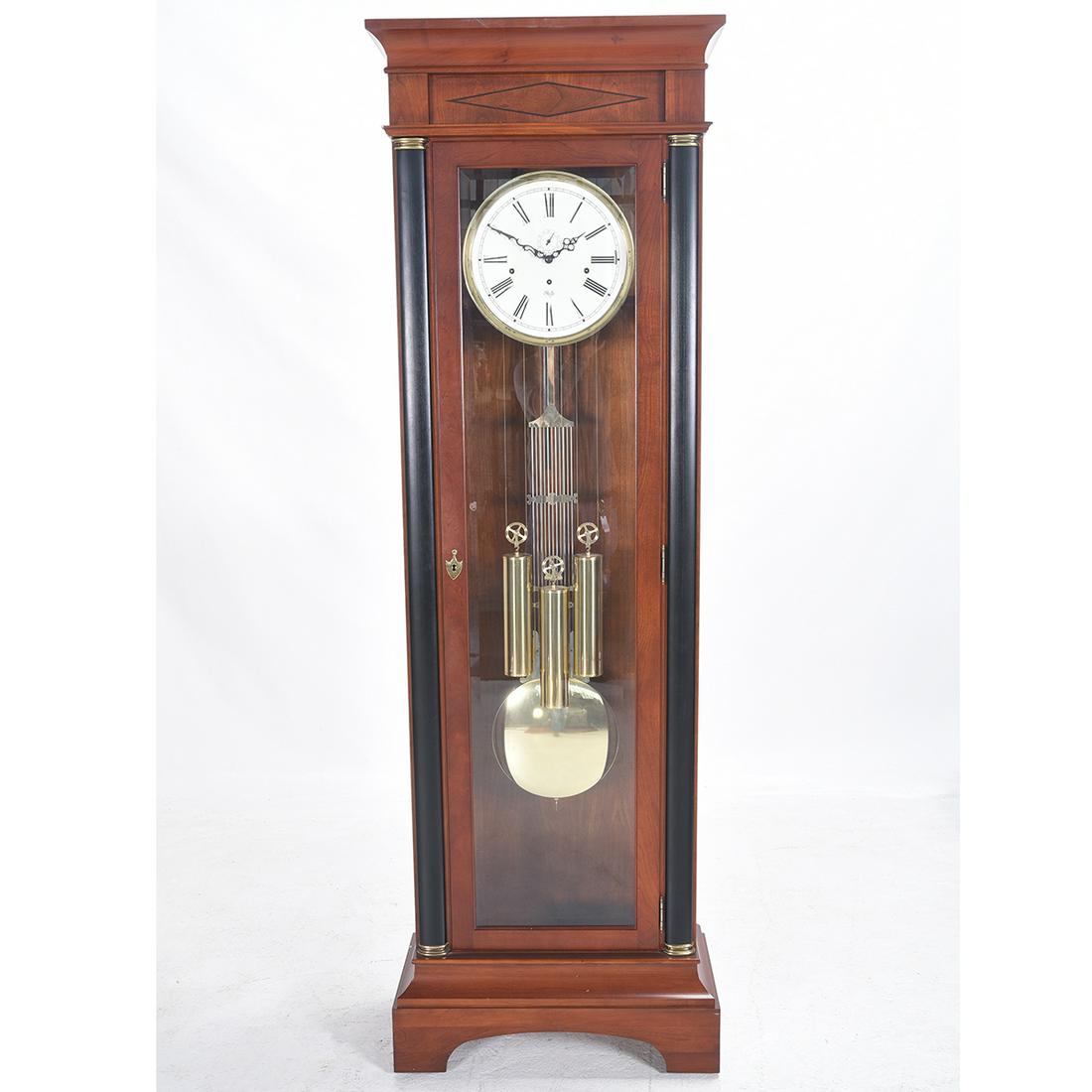 Sligh Neoclassical Style Grandfather Clock. (1 of 3)
