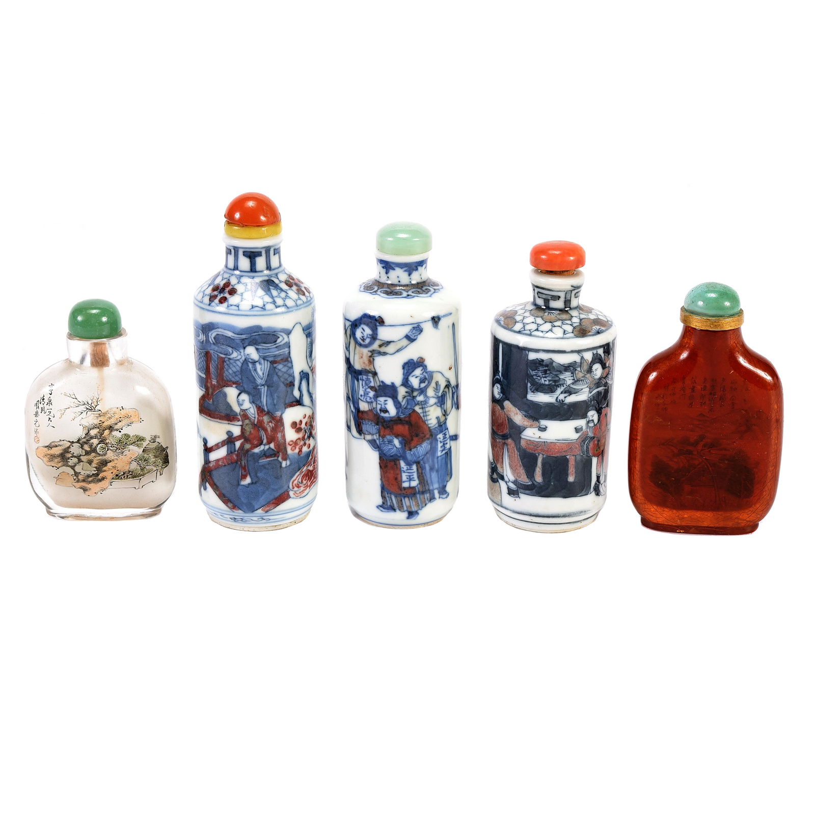 Group of Chinese Snuff Bottles (1 of 3)