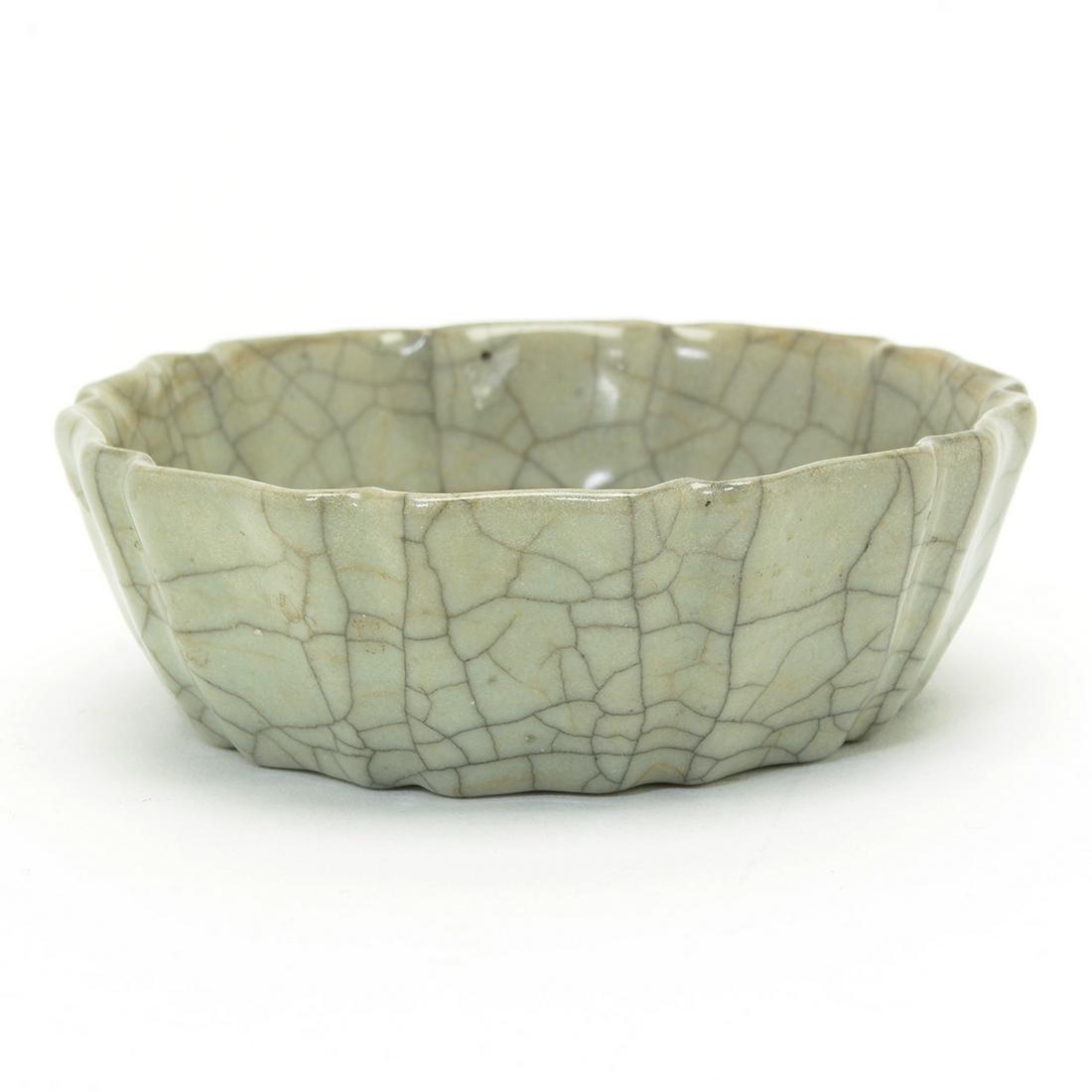 Chinese Guan-Type Mallow-Shaped Brushwasher (1 of 2)