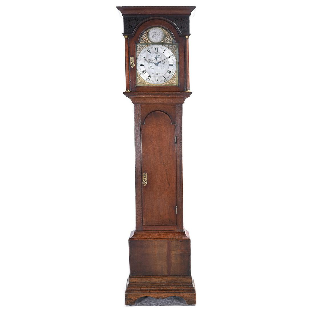 Scottish George III Oak Cased Tall Cased Clock by Blair (1 of 5)