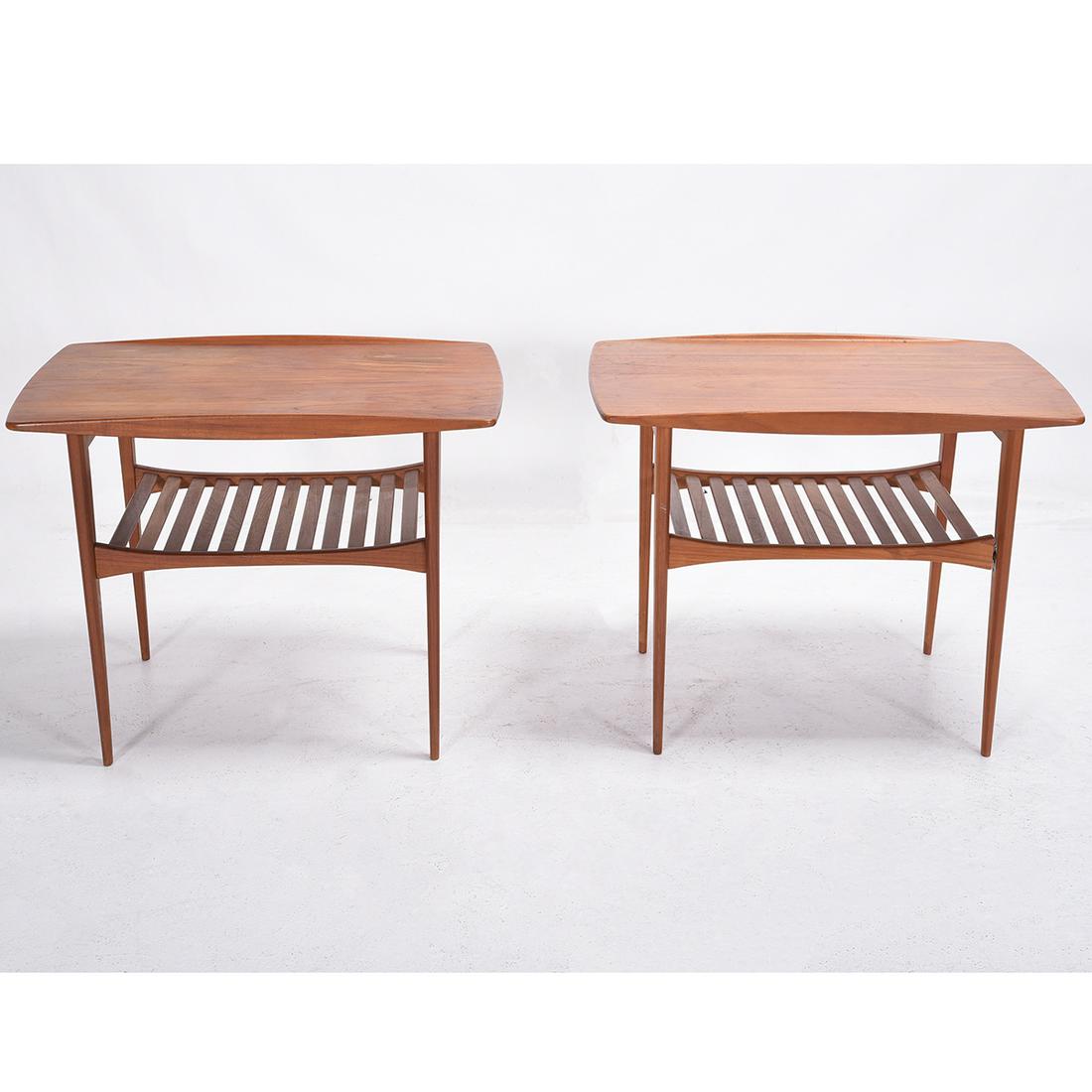 Pair of Danish Mid-Century Modern Teak France & Son (1 of 2)