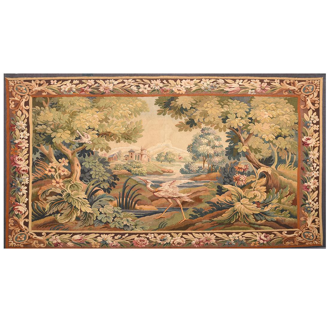 Hand-Woven Tapestry, Landscape Scene. (1 of 2)