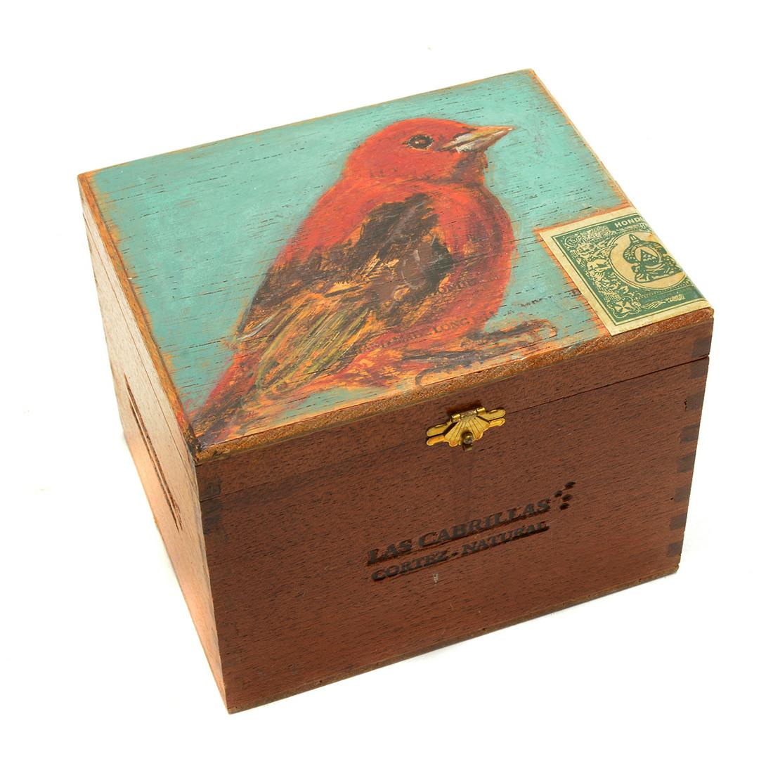Ed Musante painted cigar box (1 of 4)