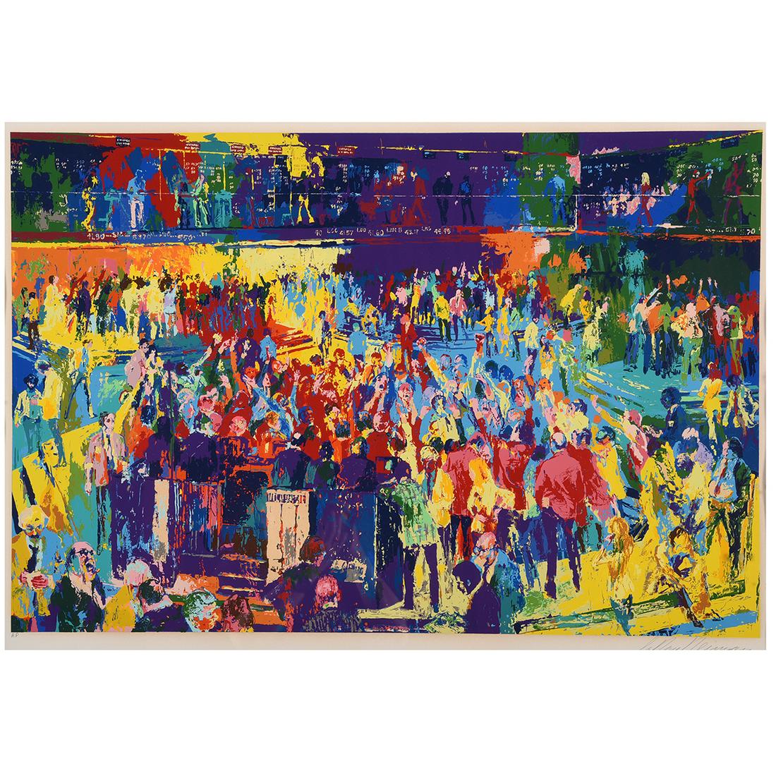 Leroy Neiman "Chicago Board of Trade" silkscreen (1 of 3)