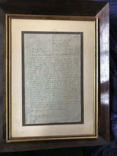 American Historical Autographs: Framed Certificate from (1 of 5)