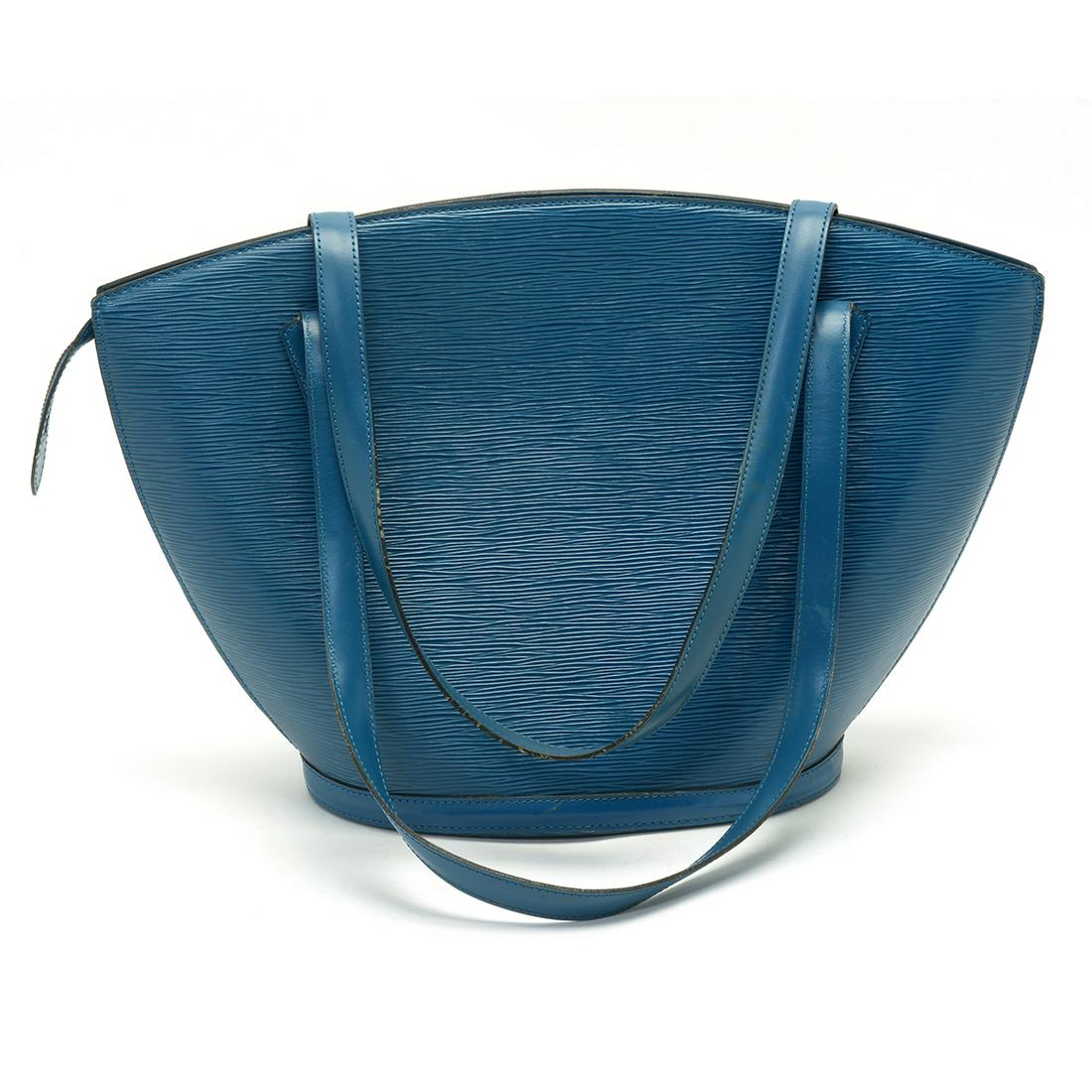Louis Vuitton Epi Saint Jacques Blue Bag. (1 of 3)