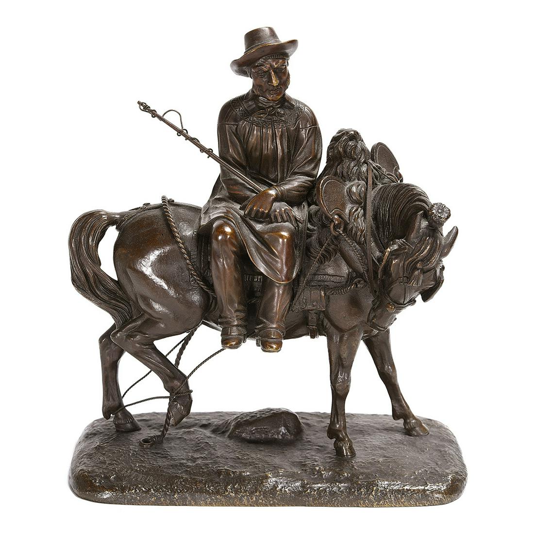 Thomas Cechter "Gaucho on Horseback" bronze (1 of 2)