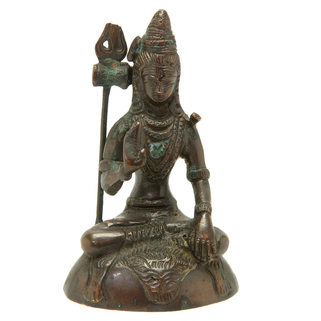 Cast Bronze Statue of Indian Buddha 16th Century. (1 of 2)