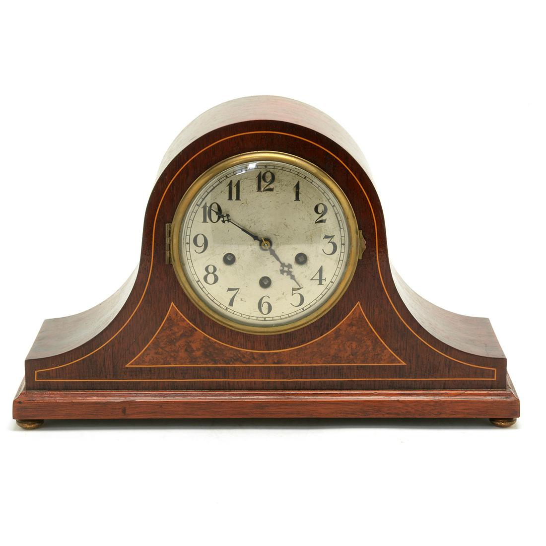 Philipp Haas and Soehne German Inlaid Mantle Clock with (1 of 3)