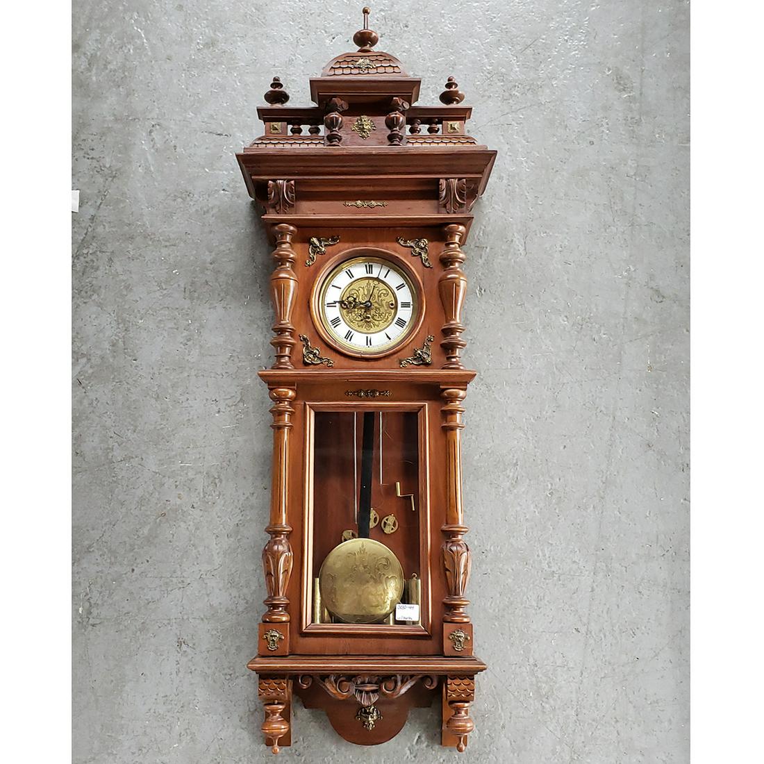 Vienna Triple Weight Regulator Wall Clock (1 of 1)