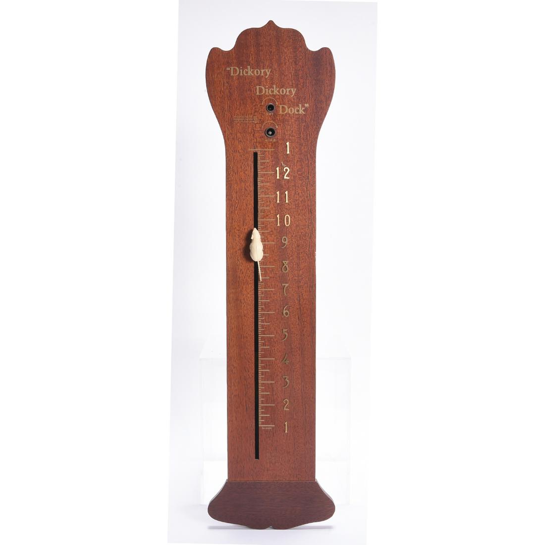 Hickory Dickory Dock Clock, Horolavar Co., with Mouse. (1 of 1)