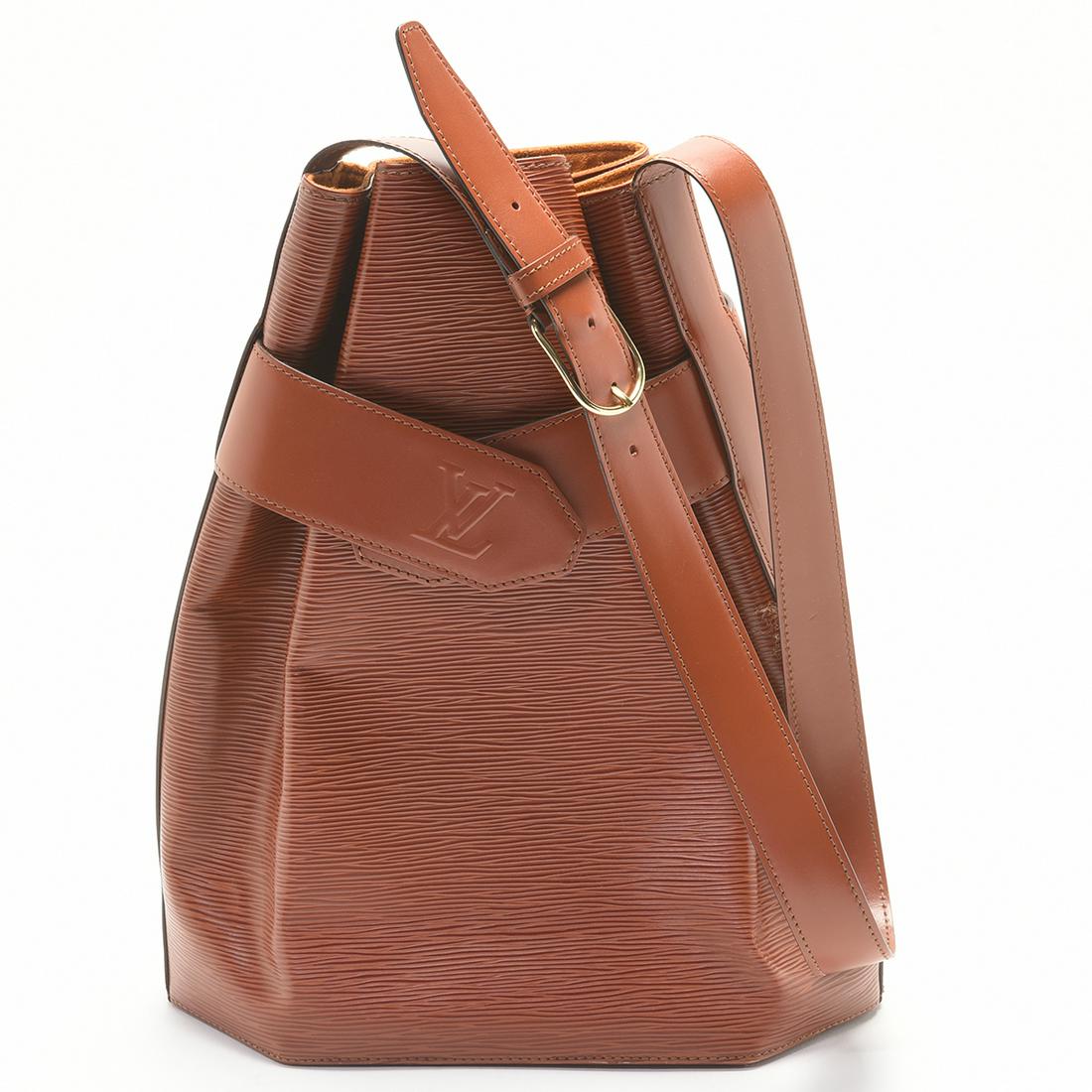 Louis Vuitton Brown Epi Leather Shoulder Bag. (1 of 1)