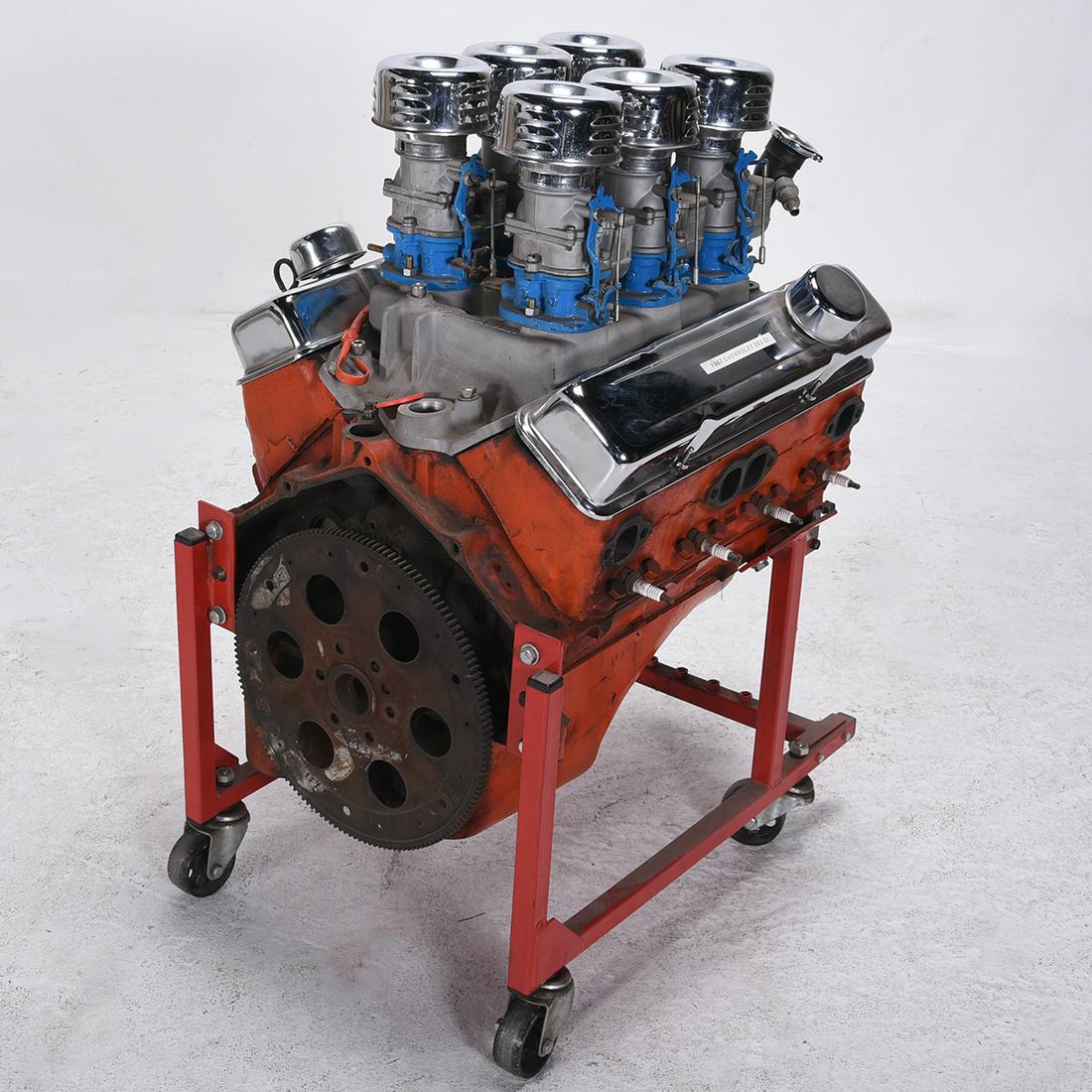 Restored GM Small Block Six Carburetor Offenhauser (1 of 1)