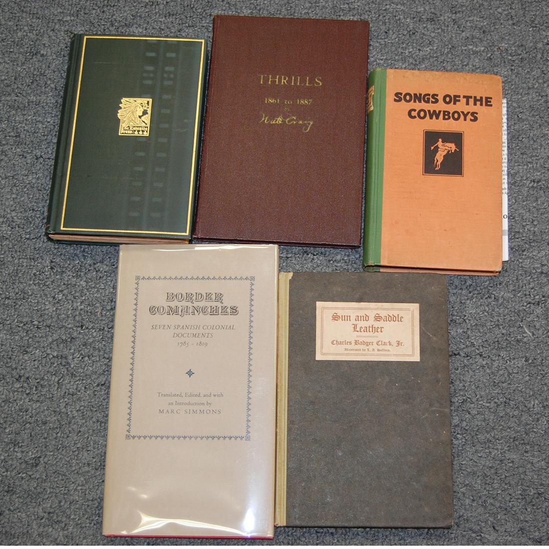 Collection of Five Books Relating to the Old West: Collection of Five Books Relating to the Old West