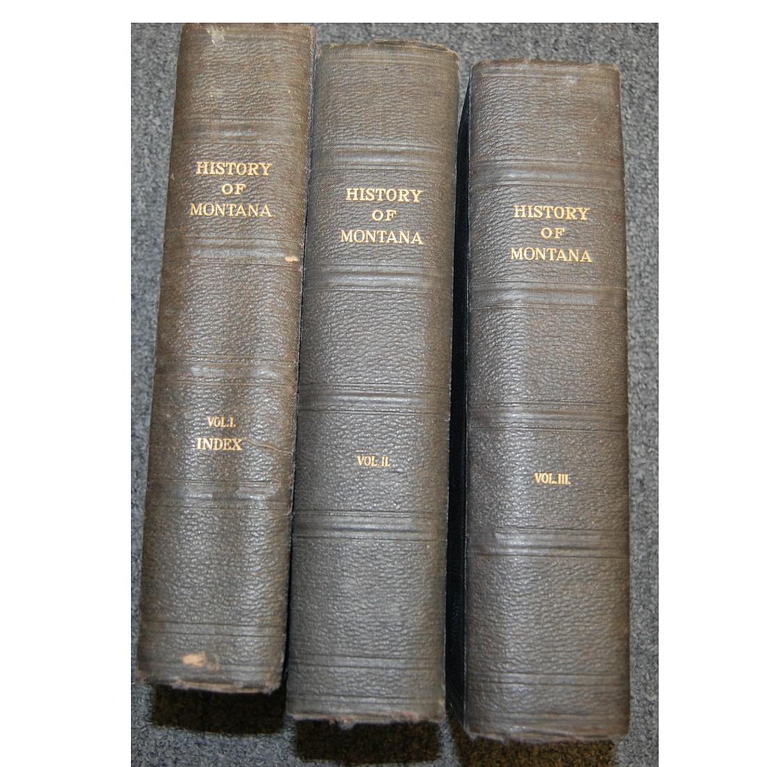 History of Montana, Volumes 1-3 by Robert G. Raymar, (1 of 1)