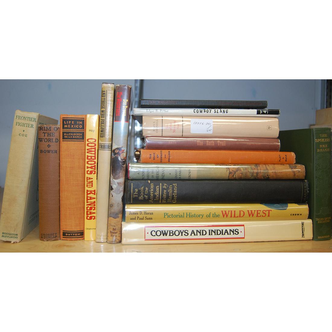 Collection of Books Relating to Cowboys and the Old (1 of 2)
