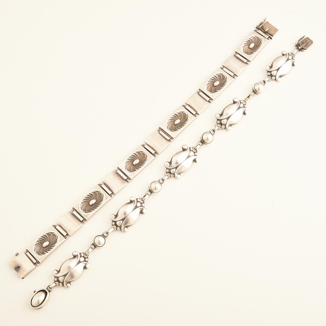 Collection of Two Georg Jensen & Wendel Sterling Silver (1 of 1)