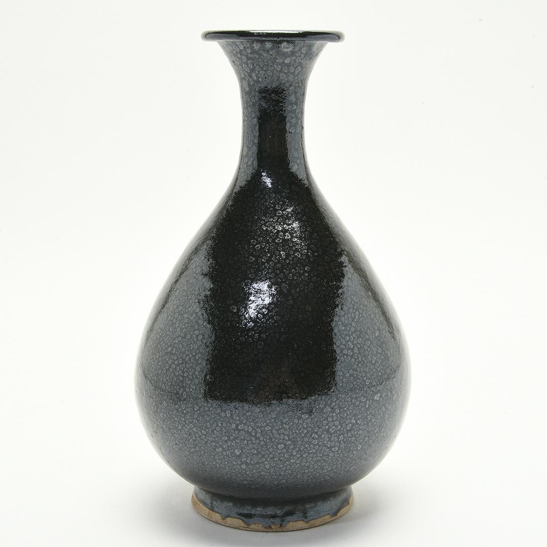 Chinese Black Glazed 'Oil Spot' Vase, Yuhuchunping (1 of 1)