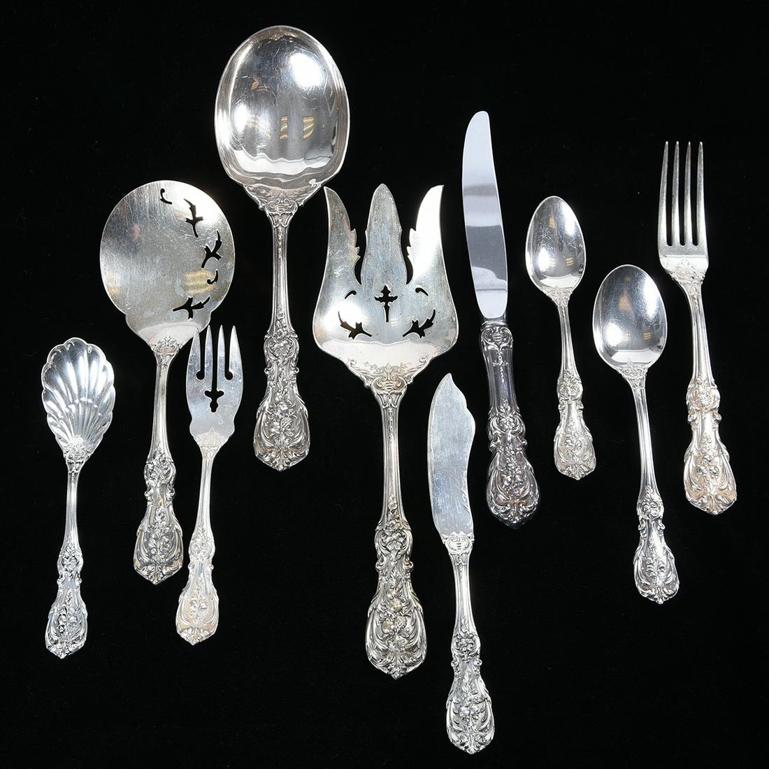 Reed & Barton Francis I Pattern Sterling Flatware Set. (1 of 2)