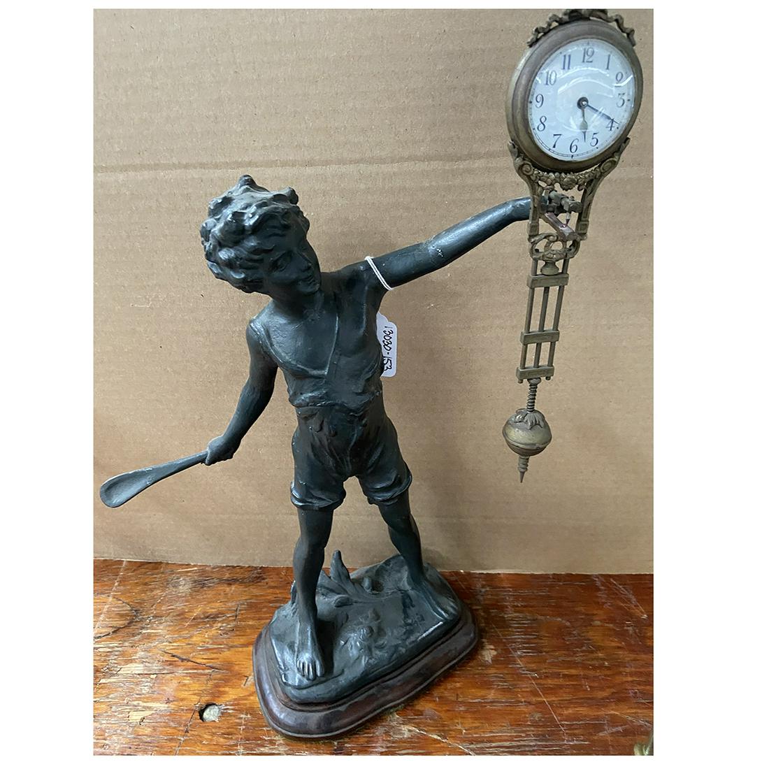 Junghans Cricket Boy Swinger Clock (1 of 1)