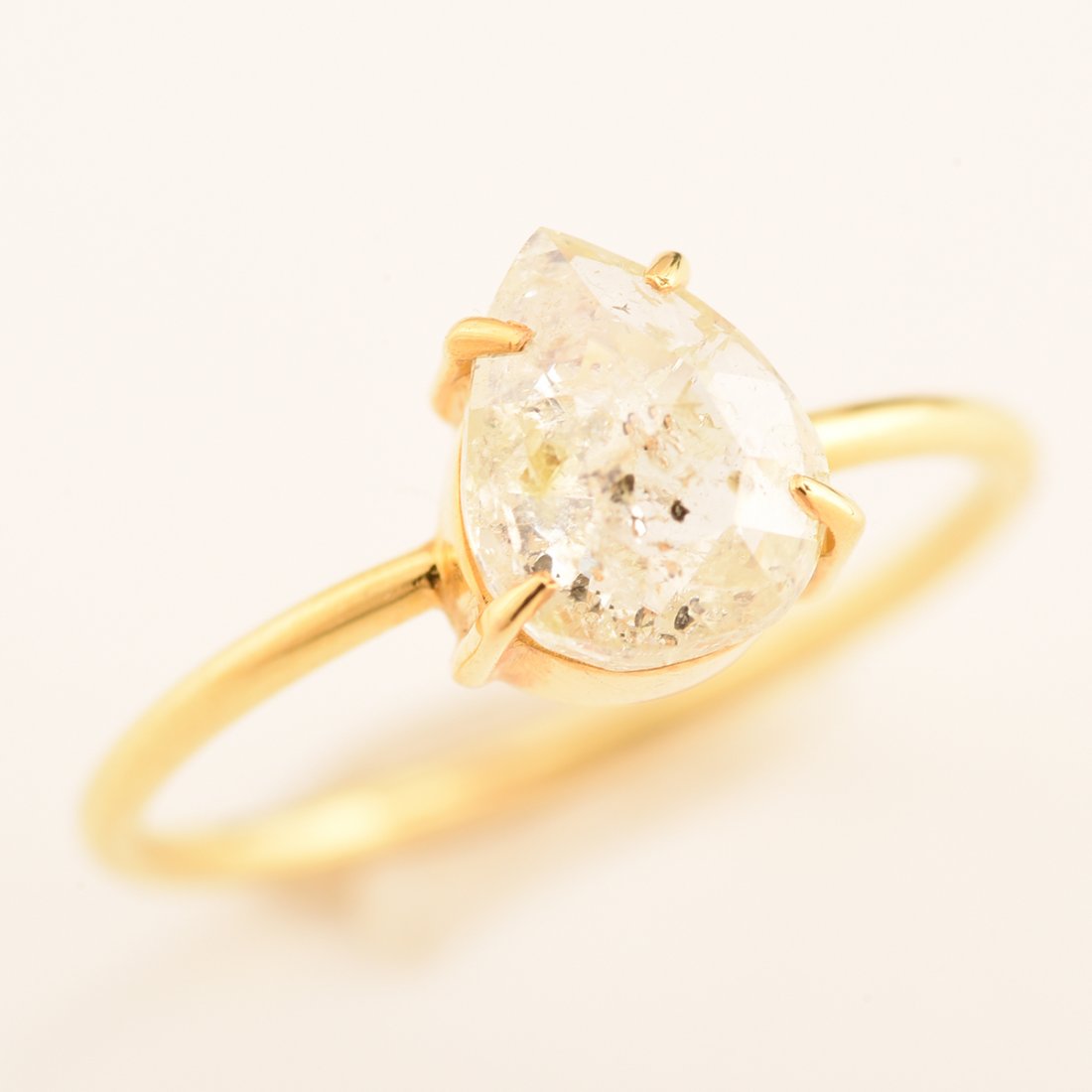 Diamond, 18k Yellow Gold Ring. (1 of 1)