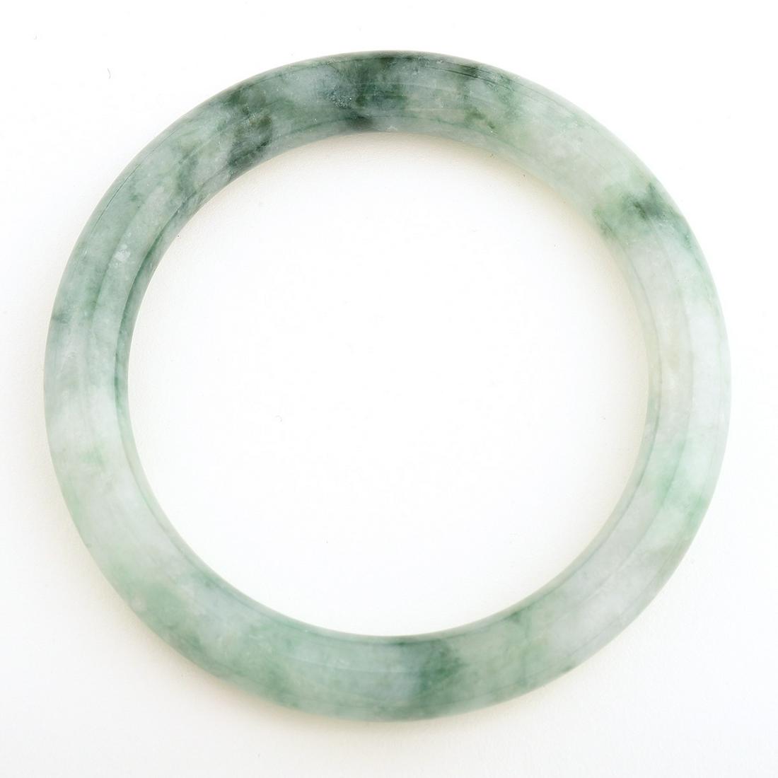 Jadeite Jade Bangle Bracelet. (1 of 2)